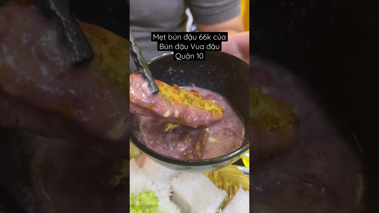 bún đậu mắm tôm quận 10