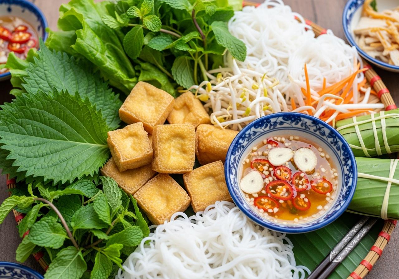 bún đậu nước mắm