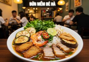 bún mắm bé hà
