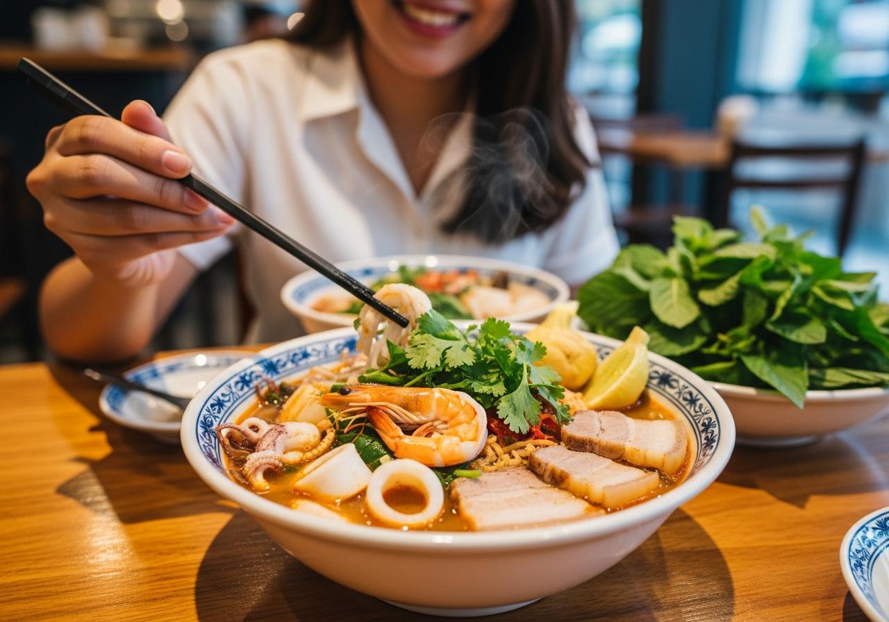 Top 10 quán bún mắm Bình Thạnh chất lượng, sạch sẽ níu chân thực khách