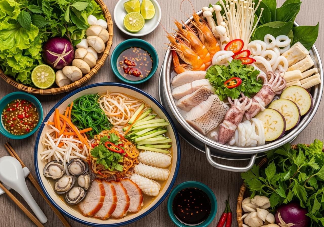 Bí quyết vàng giúp nâng tầm món bún mắm, lẩu mắm của bạn