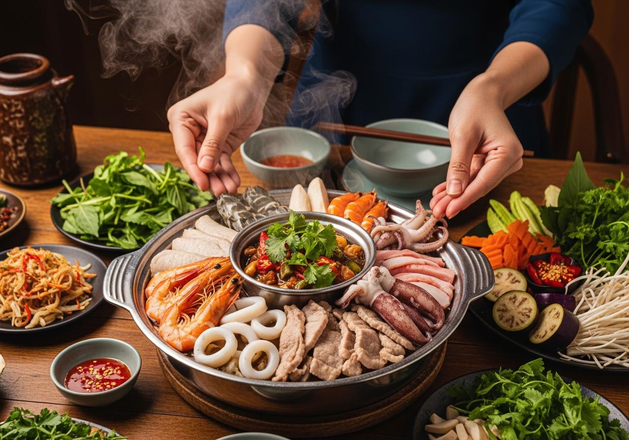 bún mắm lẩu mắm