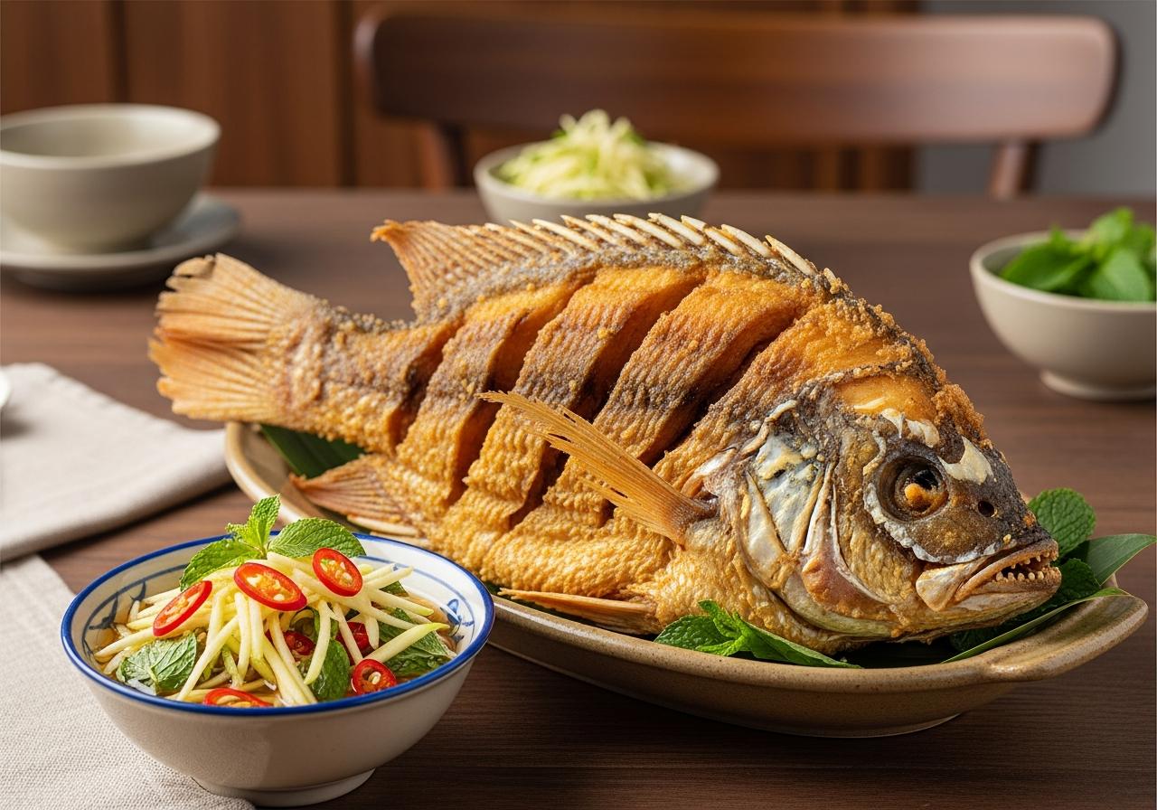 5 bí quyết vàng để có món cá chiên mắm xoài giòn rụm, đậm đà khó cưỡng