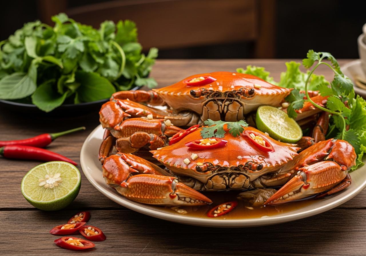 cách làm ba khía hấp nước mắm