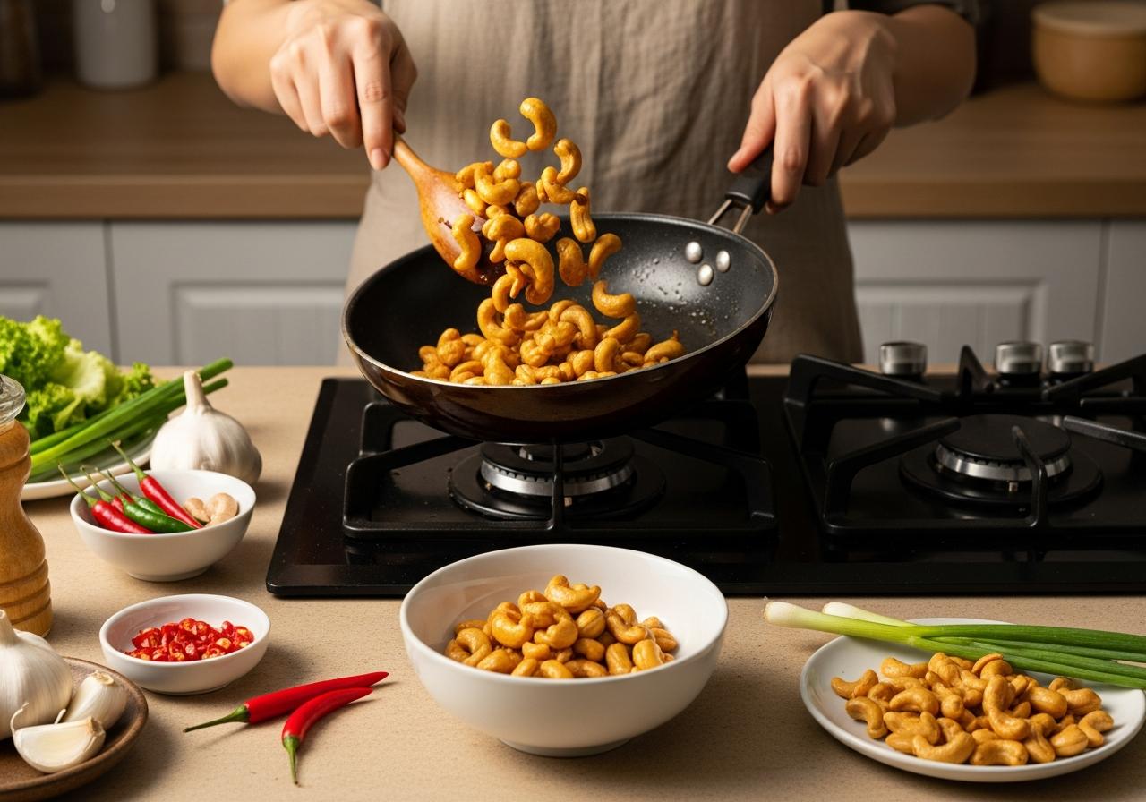 Mẹo làm hạt điều rang nước mắm ngon “bất bại” từ chuyên gia ẩm thực