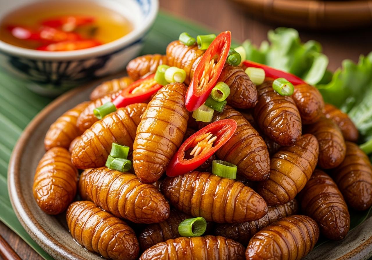 Giải đáp các thắc mắc thường gặp khi chế biến nhộng tằm