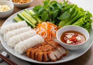 cách làm nước mắm ăn bánh hỏi heo quay