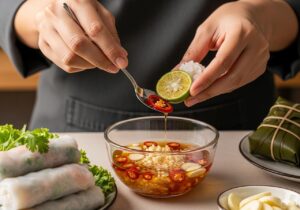cách làm nước mắm chấm bánh cuốn tây sơn
