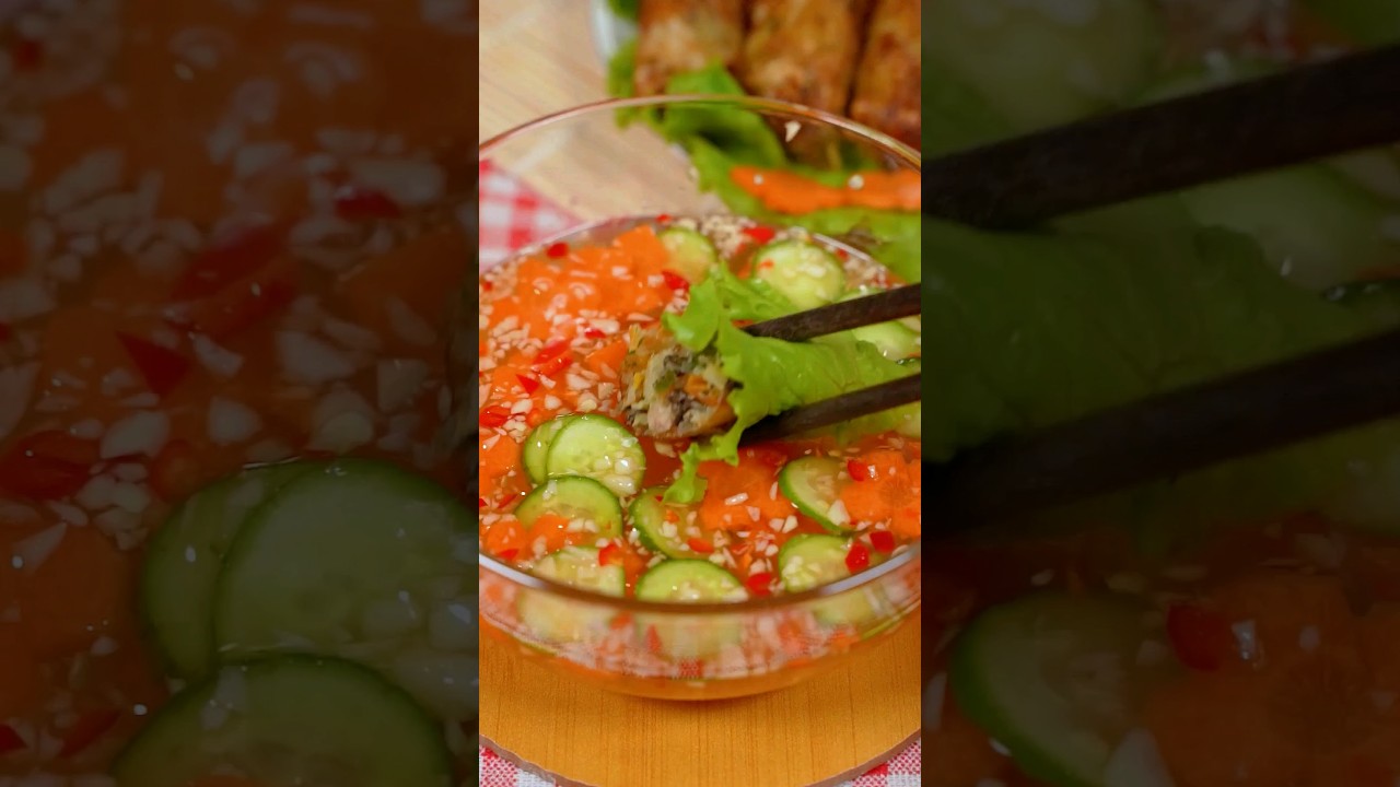 Biến tấu nước chấm dứa (thơm) thanh mát, ăn hoài không ngán