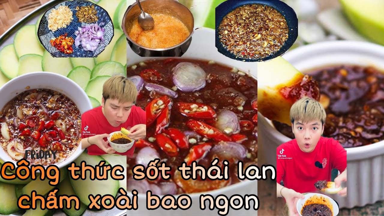 cách làm nước mắm đường thái lan
