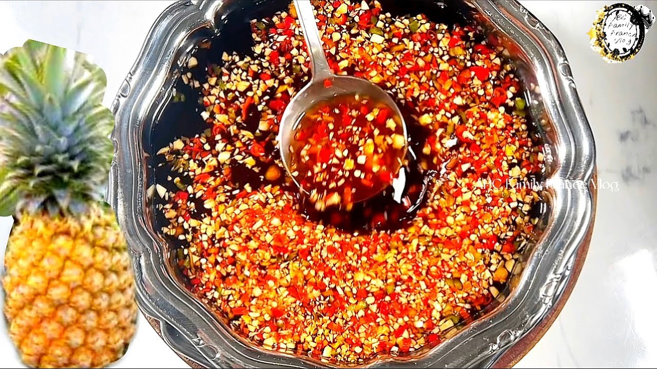 cách làm nước mắm khóm