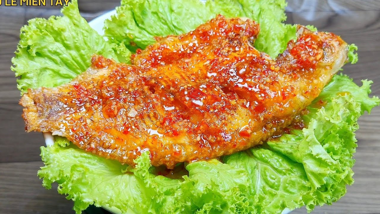 cá điêu hồng rim nước mắm
