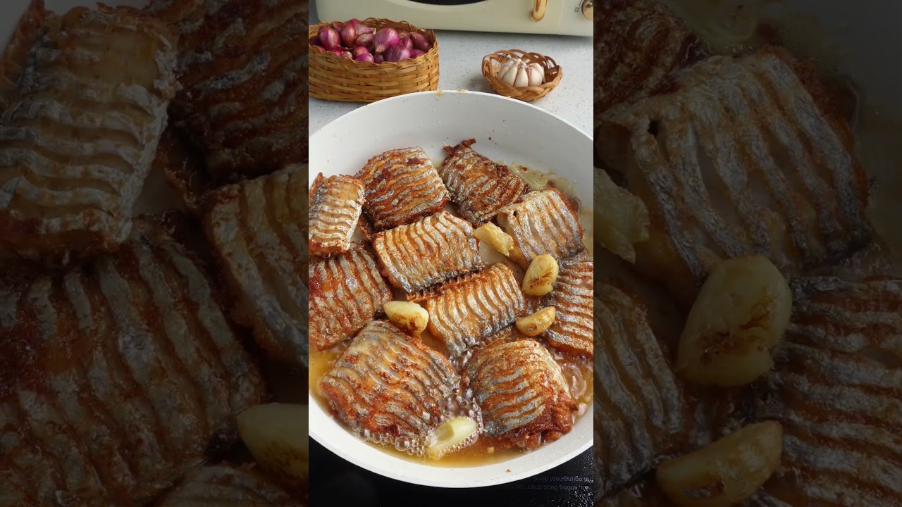 cá hố chiên nước mắm