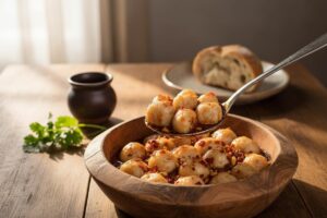 cà teo ngâm mắm