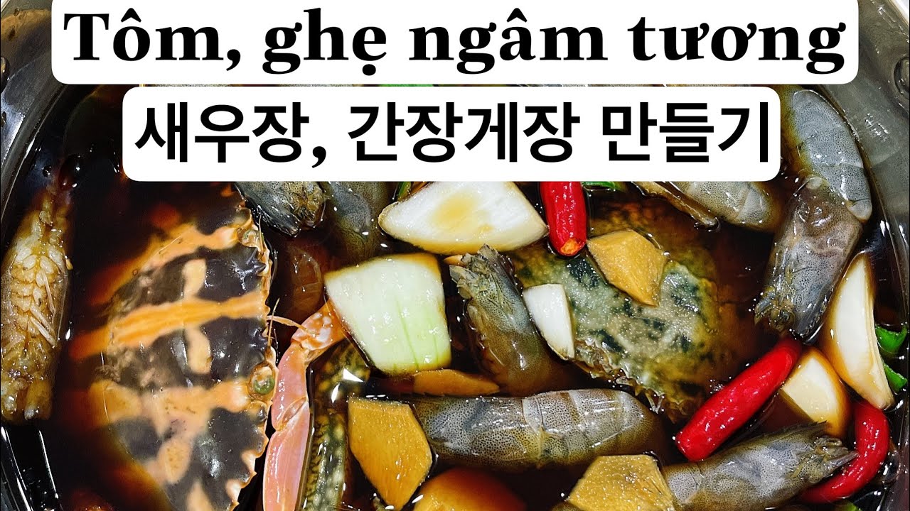 cách làm nước mắm ngâm tôm sống