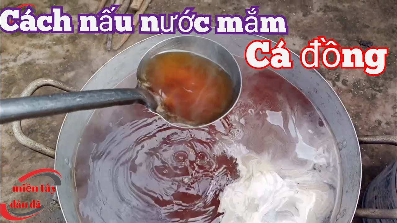 cách làm nước mắm từ cá sặc