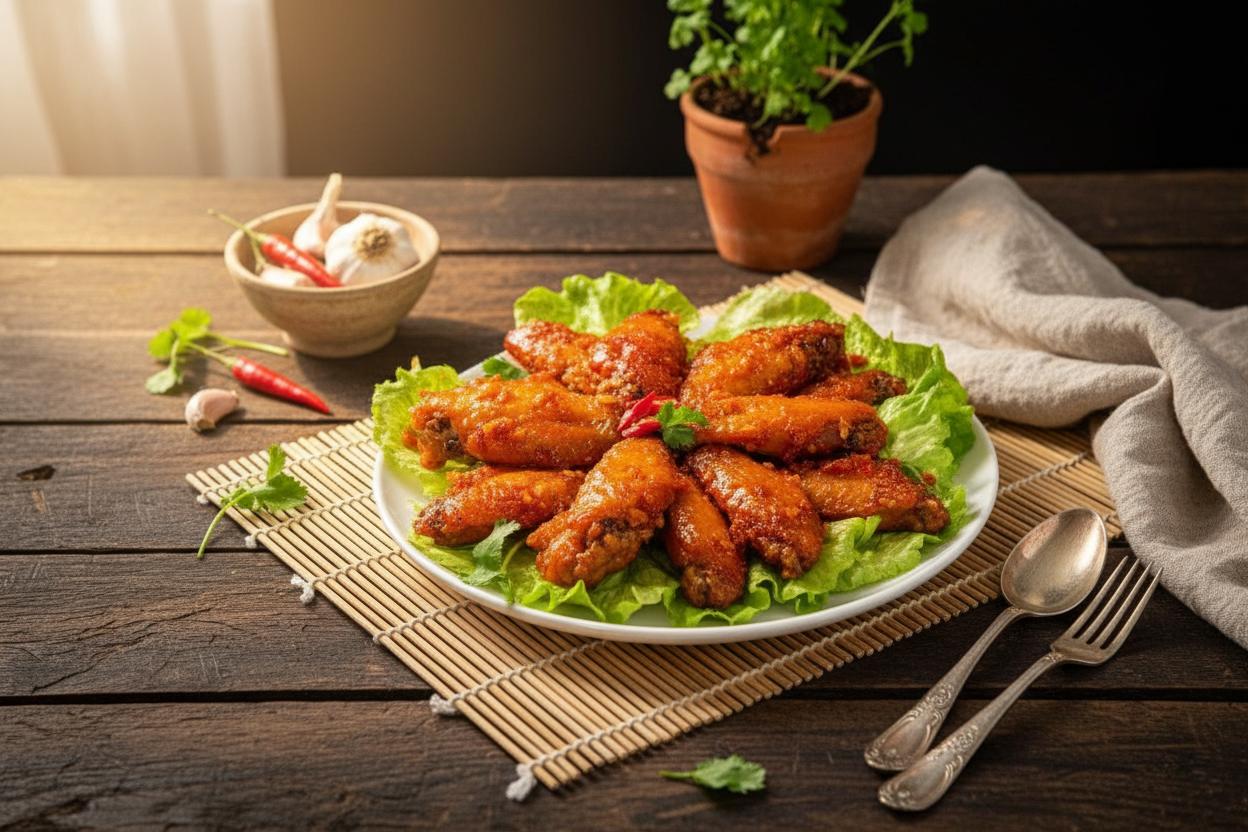 10 mẹo hay làm nên món cánh gà chiên nước mắm chua ngọt giòn ngon đỉnh cao