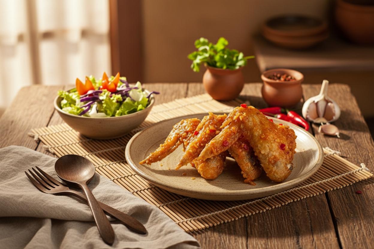 Khám phá 4 biến tấu độc đáo cho món cánh gà chiên nước mắm