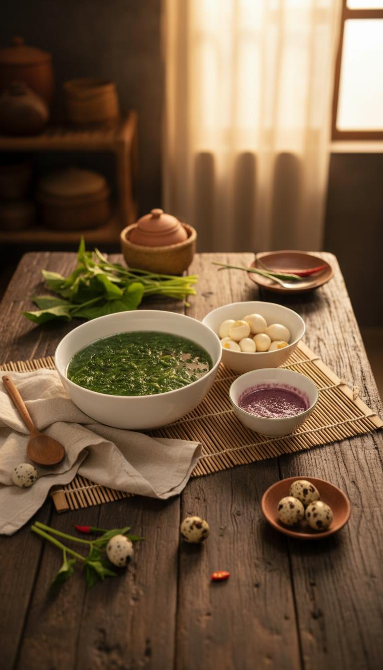 Bí quyết nấu canh rau lang không bị đen, giữ trọn vị ngọt tự nhiên