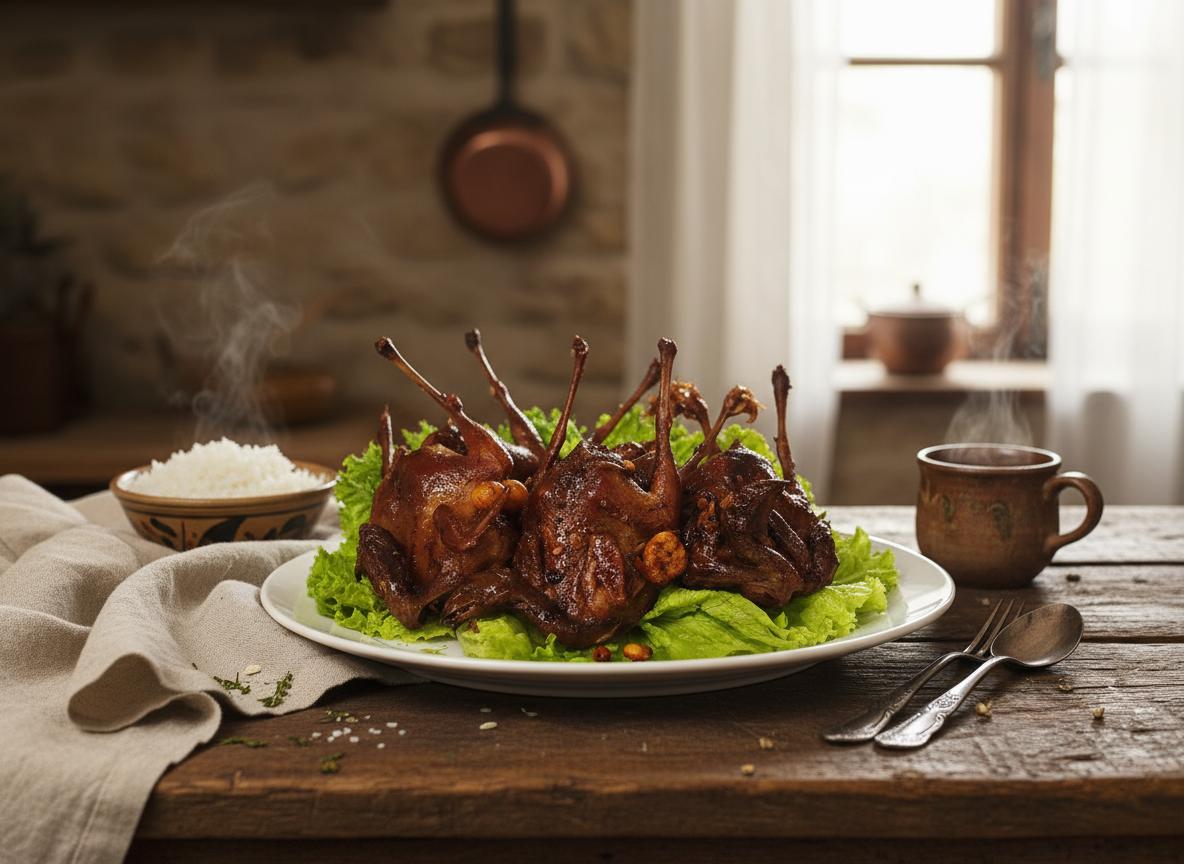 chim cút chiên nước mắm