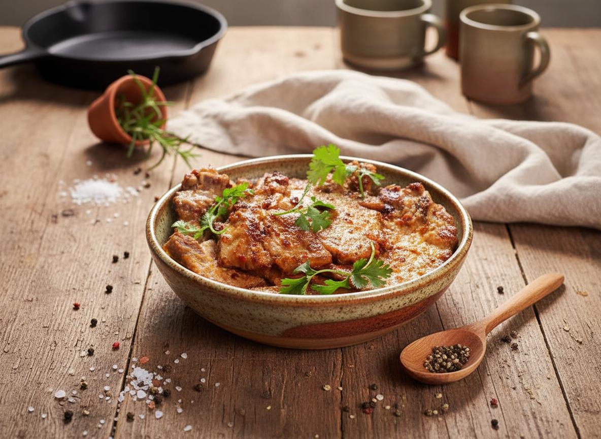 cốt lết chiên mắm tỏi