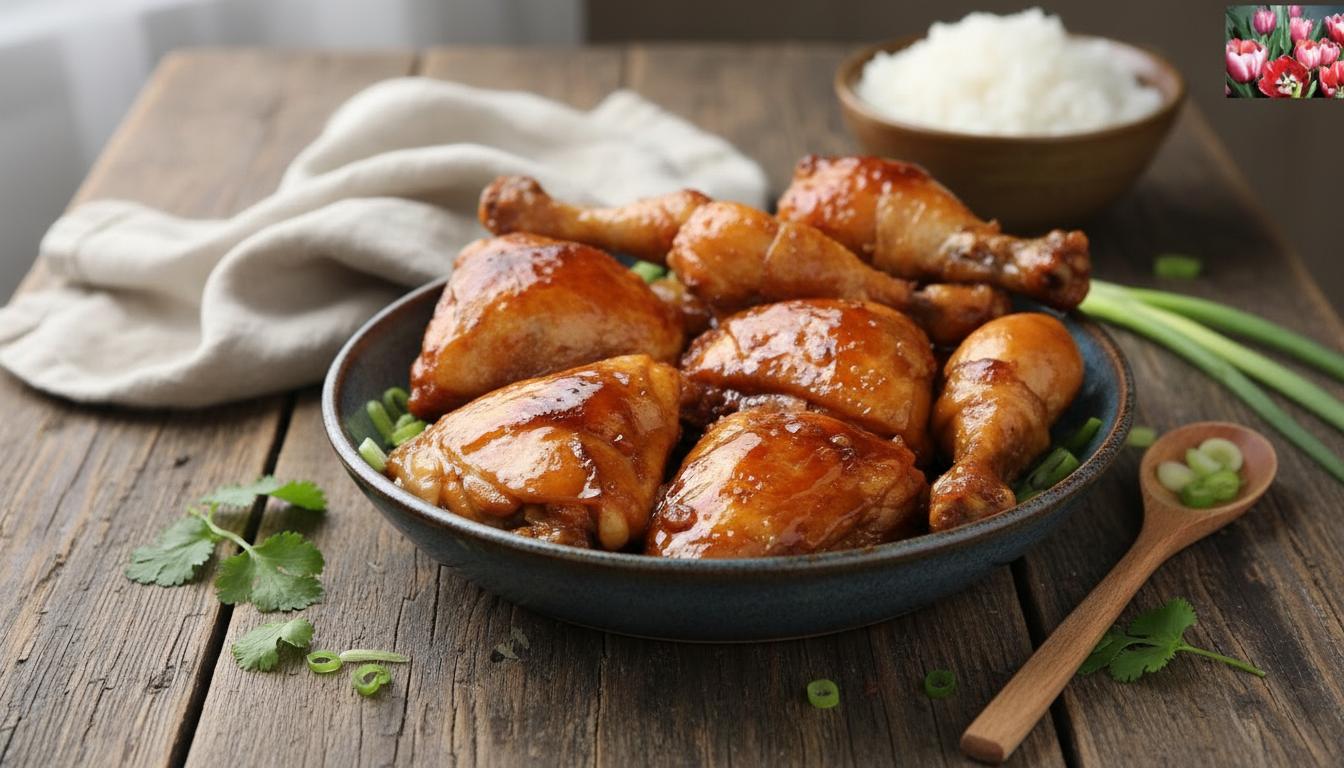 gà chưng nước mắm