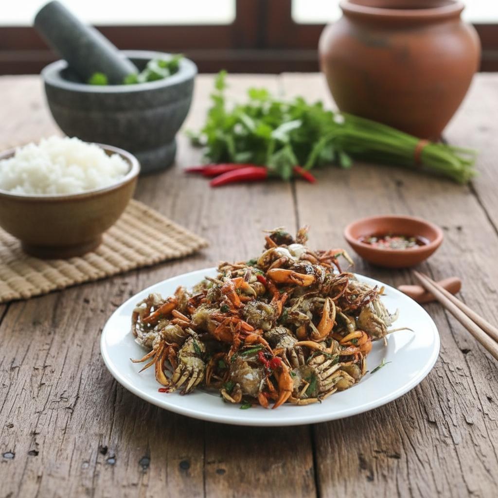 Bí quyết VÀNG để món cua đồng rang nước mắm luôn giòn tan, chuẩn vị