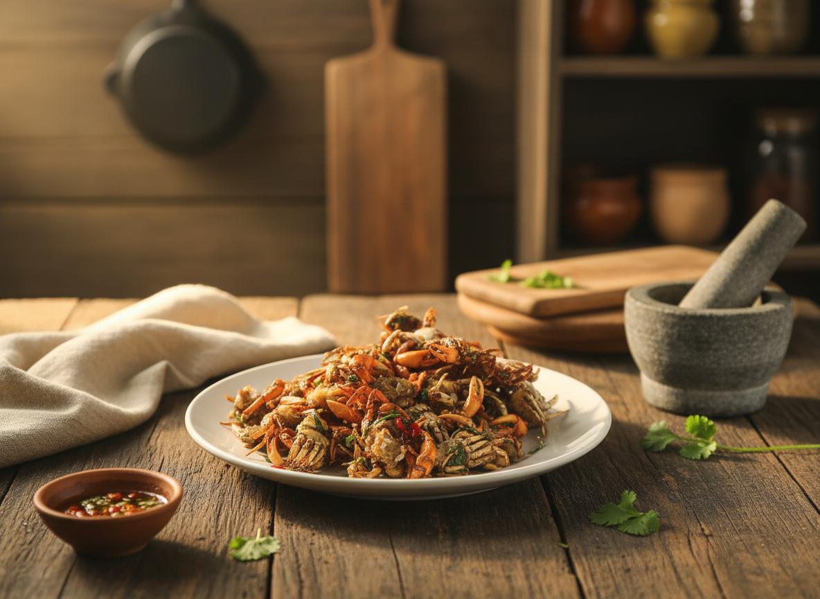 Bí quyết VÀNG để món cua đồng rang nước mắm luôn giòn tan, chuẩn vị