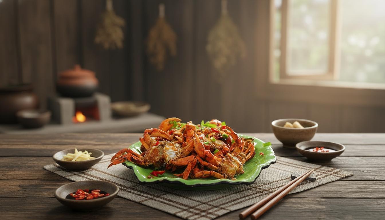 cua đồng rang nước mắm