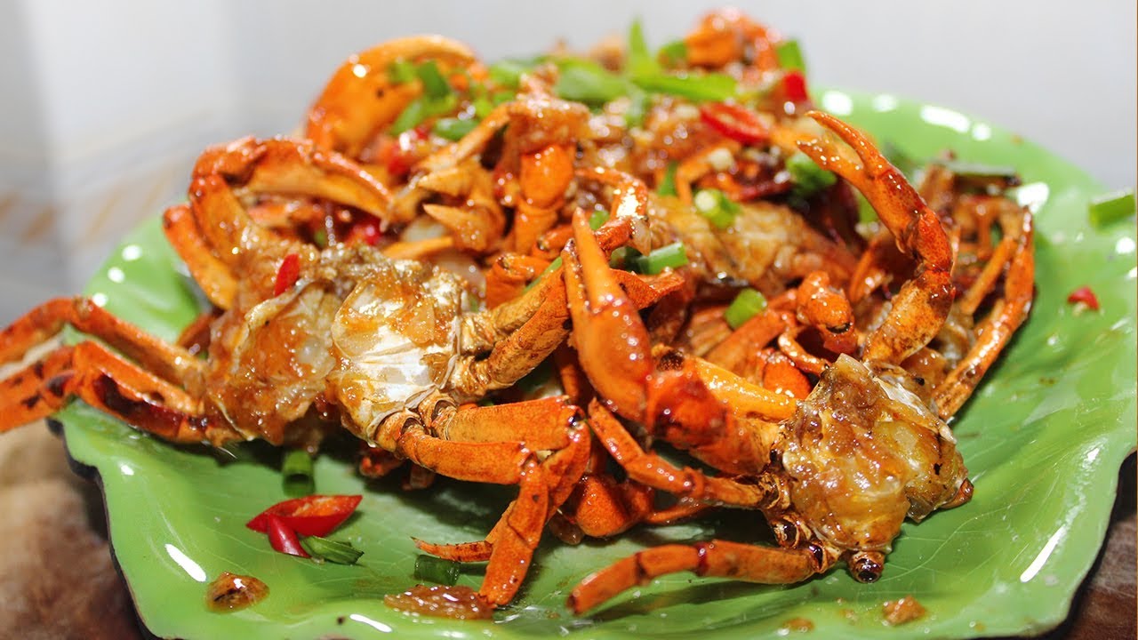 cua đồng rang nước mắm