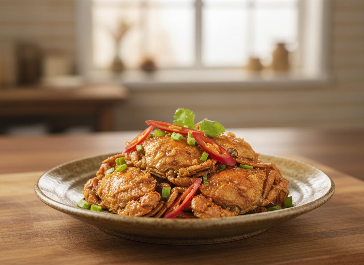 cua đồng rang nước mắm