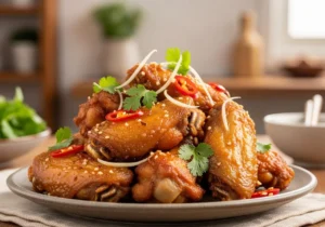 Đĩa chẳng dừng chiên nước mắm tỏi ớt giòn rụm đậm đà - Nước Mắm Làng Chài Xưa