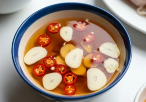 Cách pha nước mắm chấm nem ngon tỏi ớt nổi đẹp